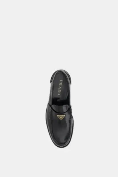 PRADA Logo loafers