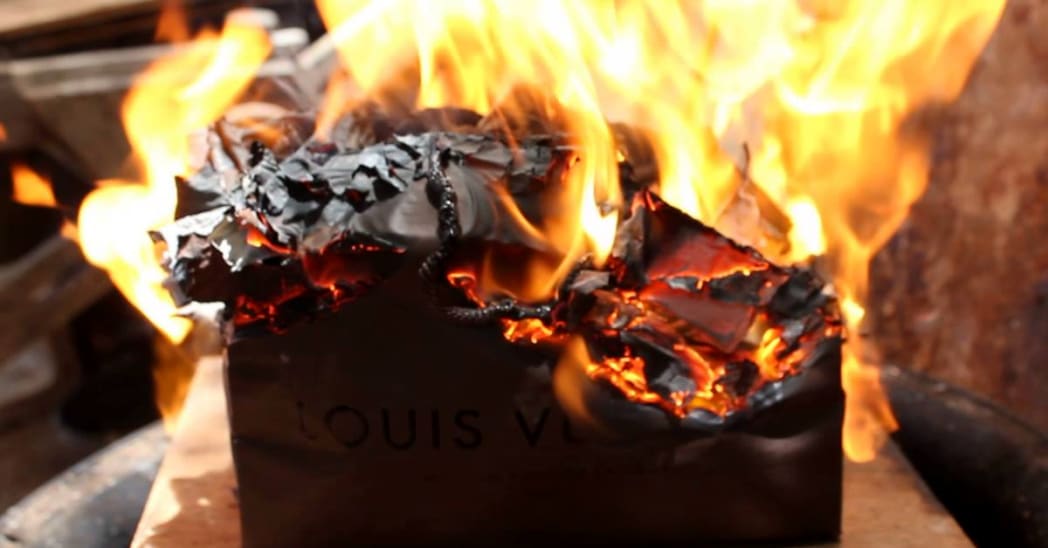 Why Louis Vuitton Burns Unsold Bags? The Biggest Fashion Inferno!