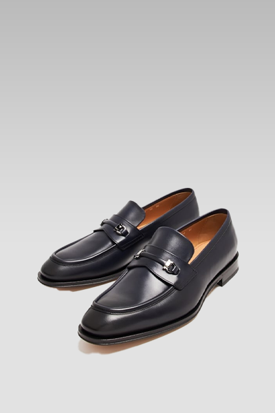 Ferragamo Leather Desmond Loafer