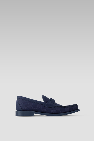 LV Major Loafer Check