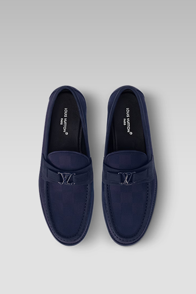 LV Major Loafer Check